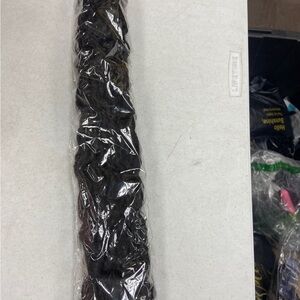 Dark black Braided Hair Extension (can be used for los also )